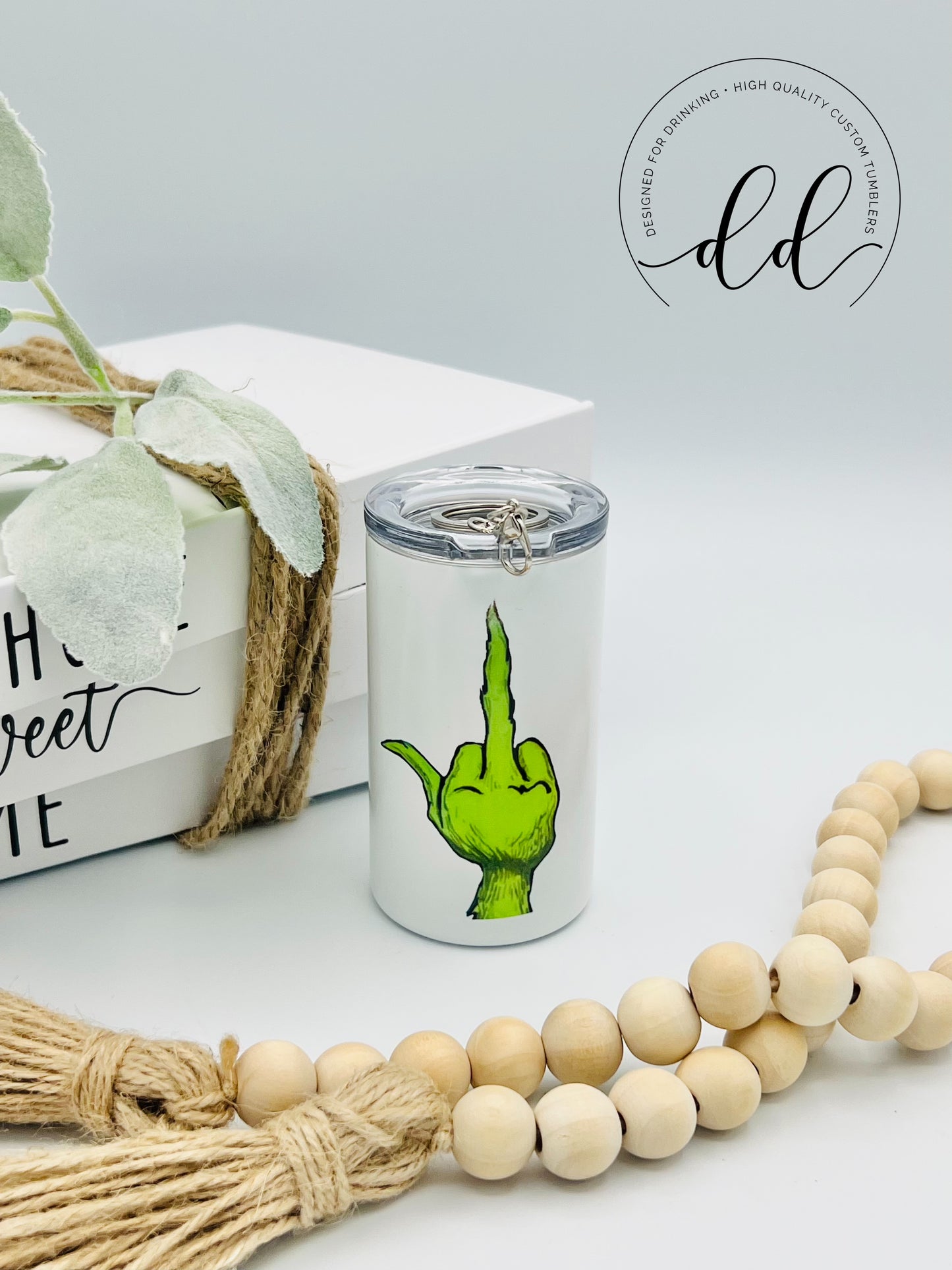 3 oz mini shot glass/keychain