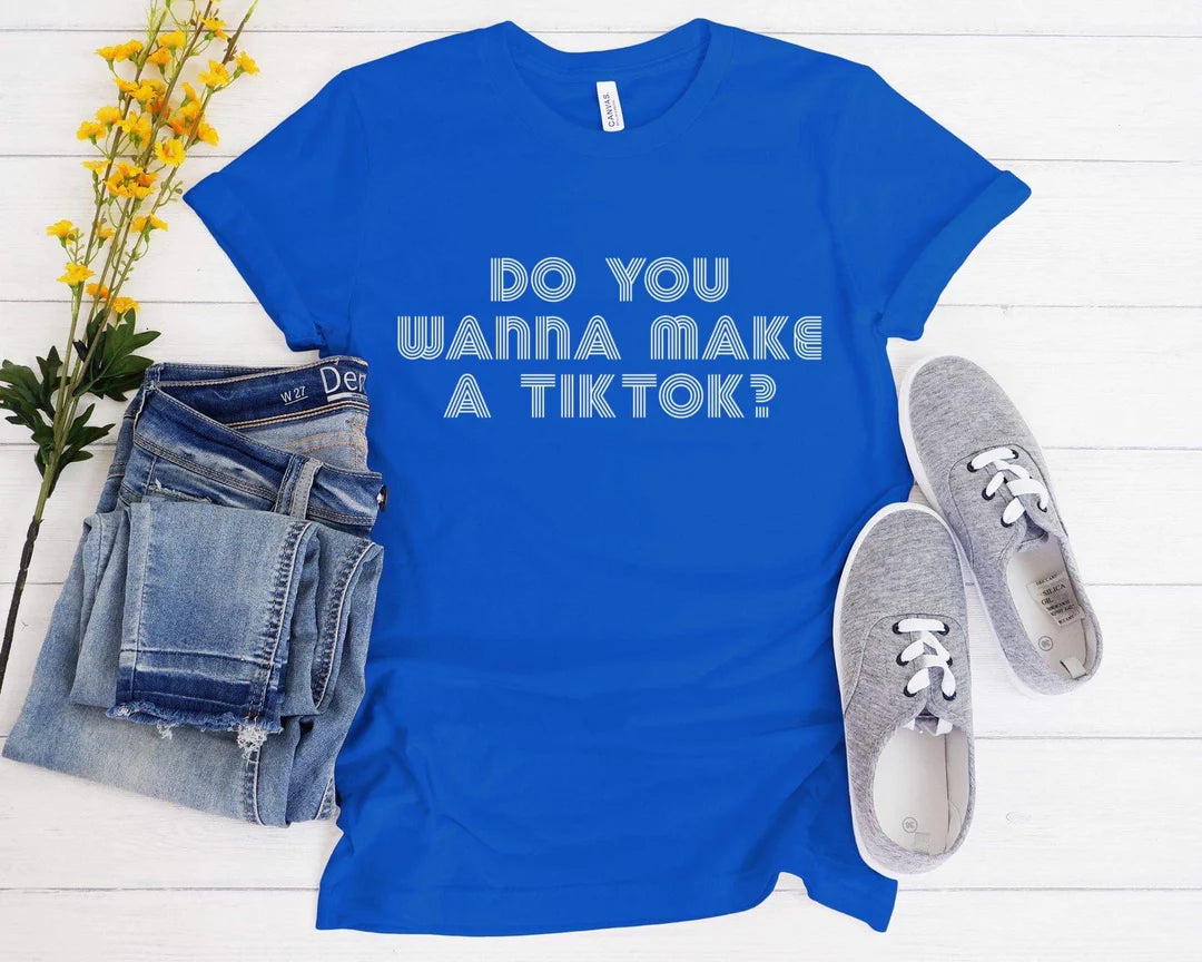 TikTok screen print