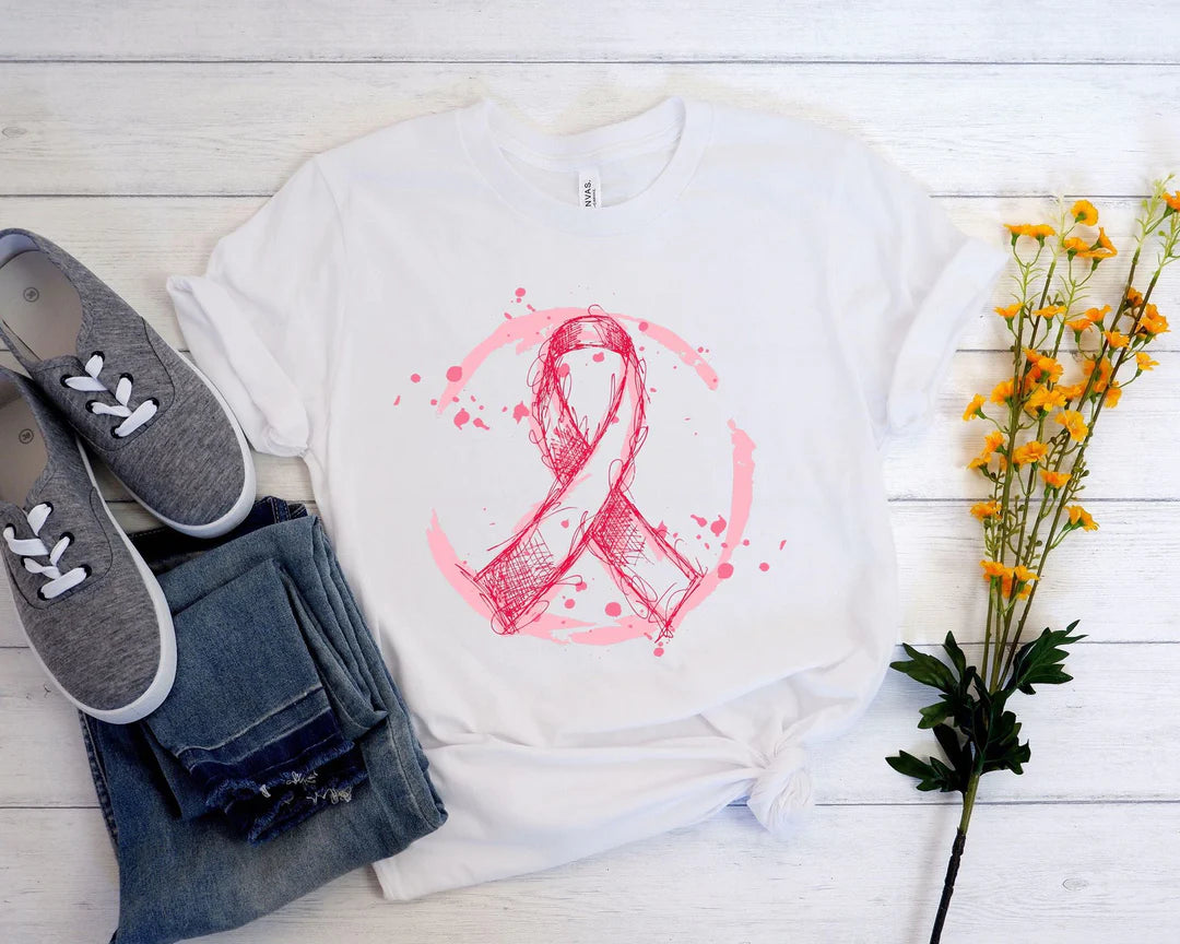 Breast cancer screen print