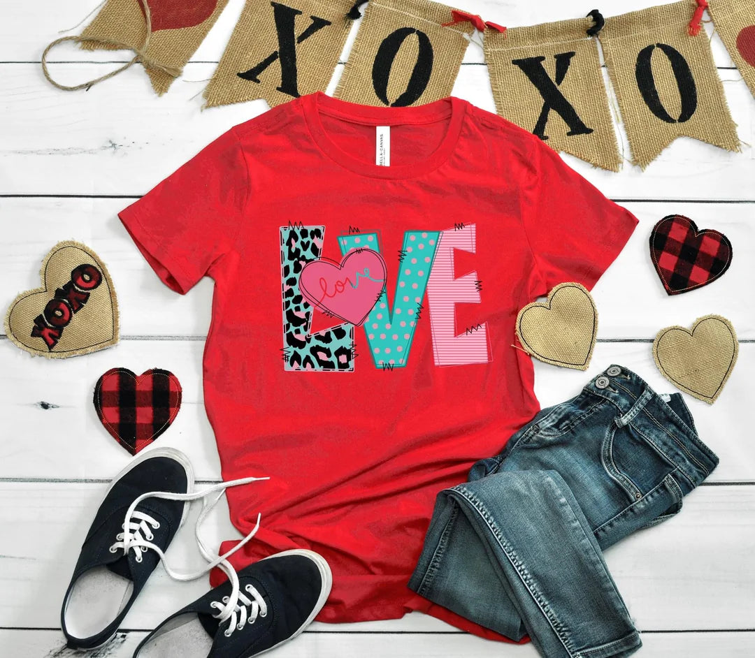 Valentines screen prints