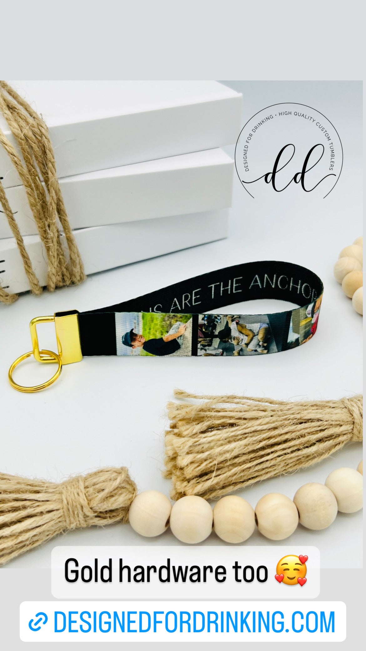 z CUSTOM key fob wristlet