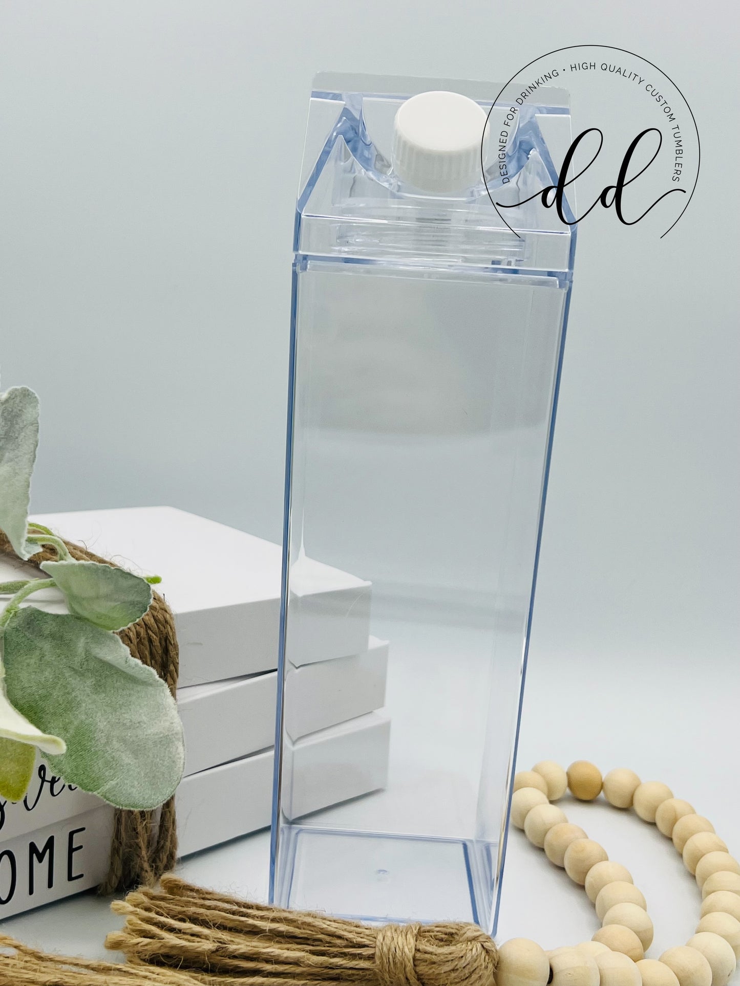 z custom vinyl milk carton