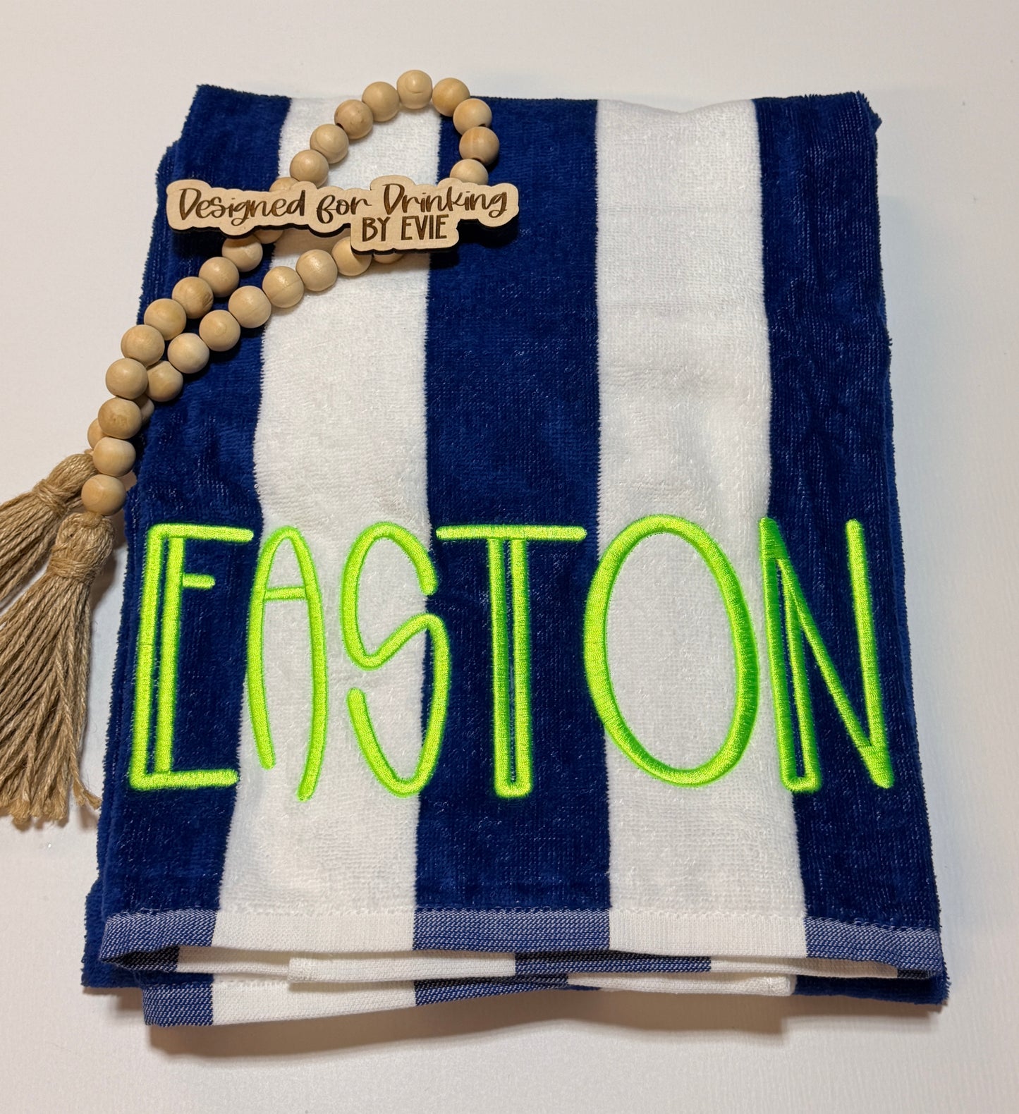 Custom Embroidered pool towels