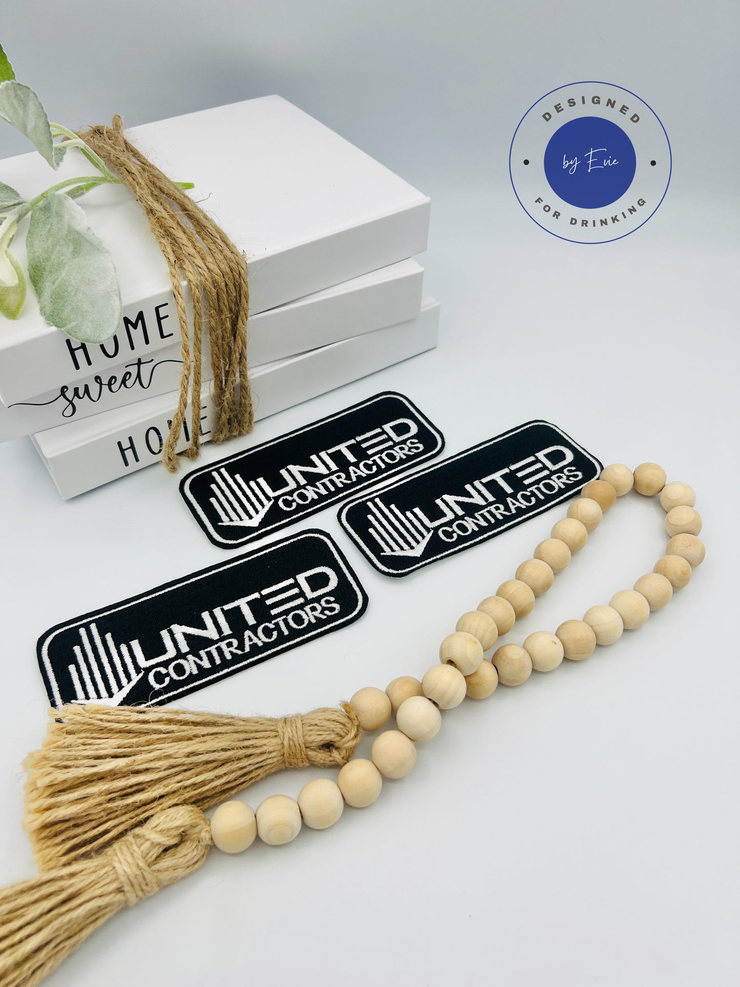 Embroidery iron on patches