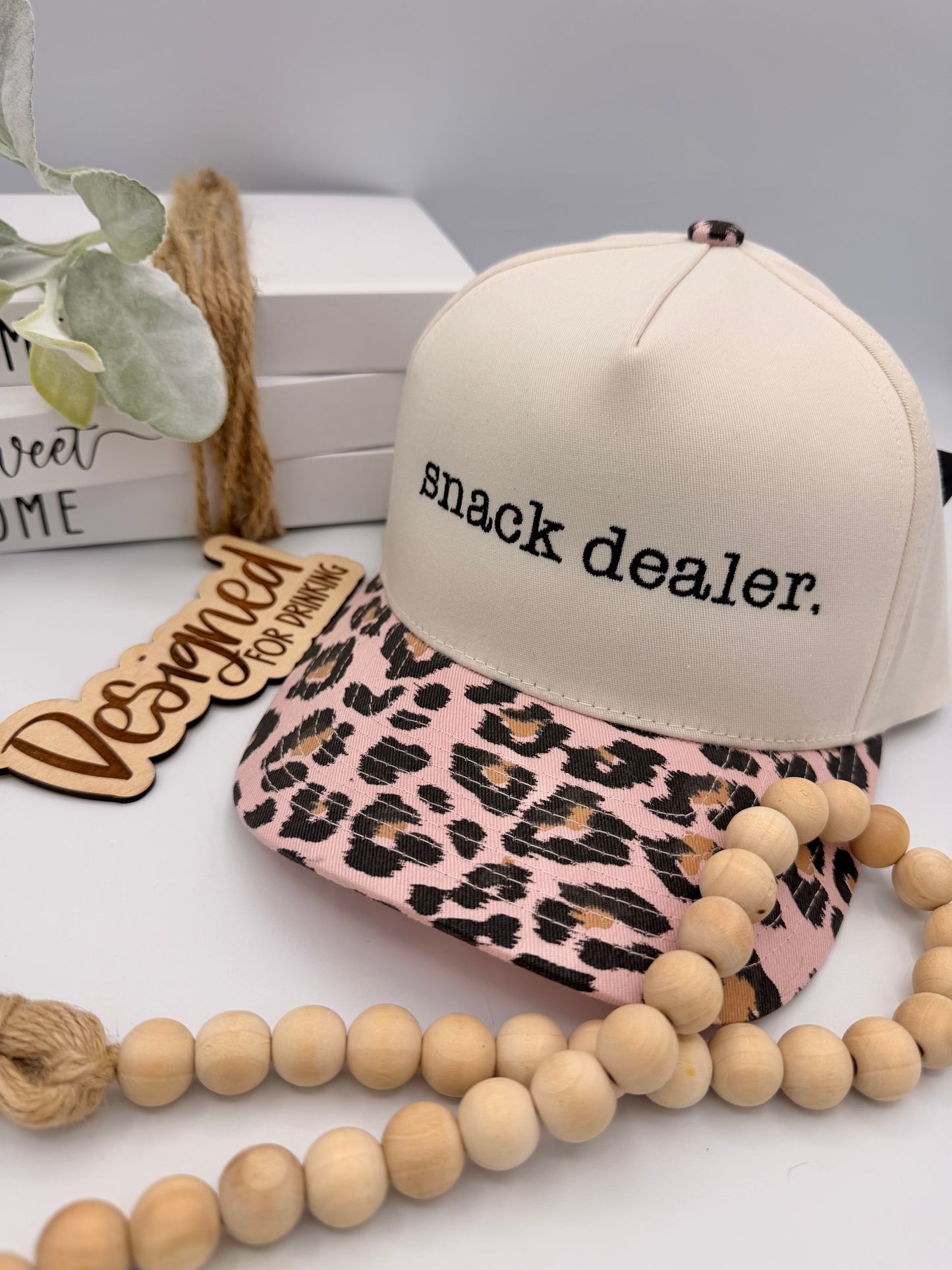 Snack dealer embroidered hat