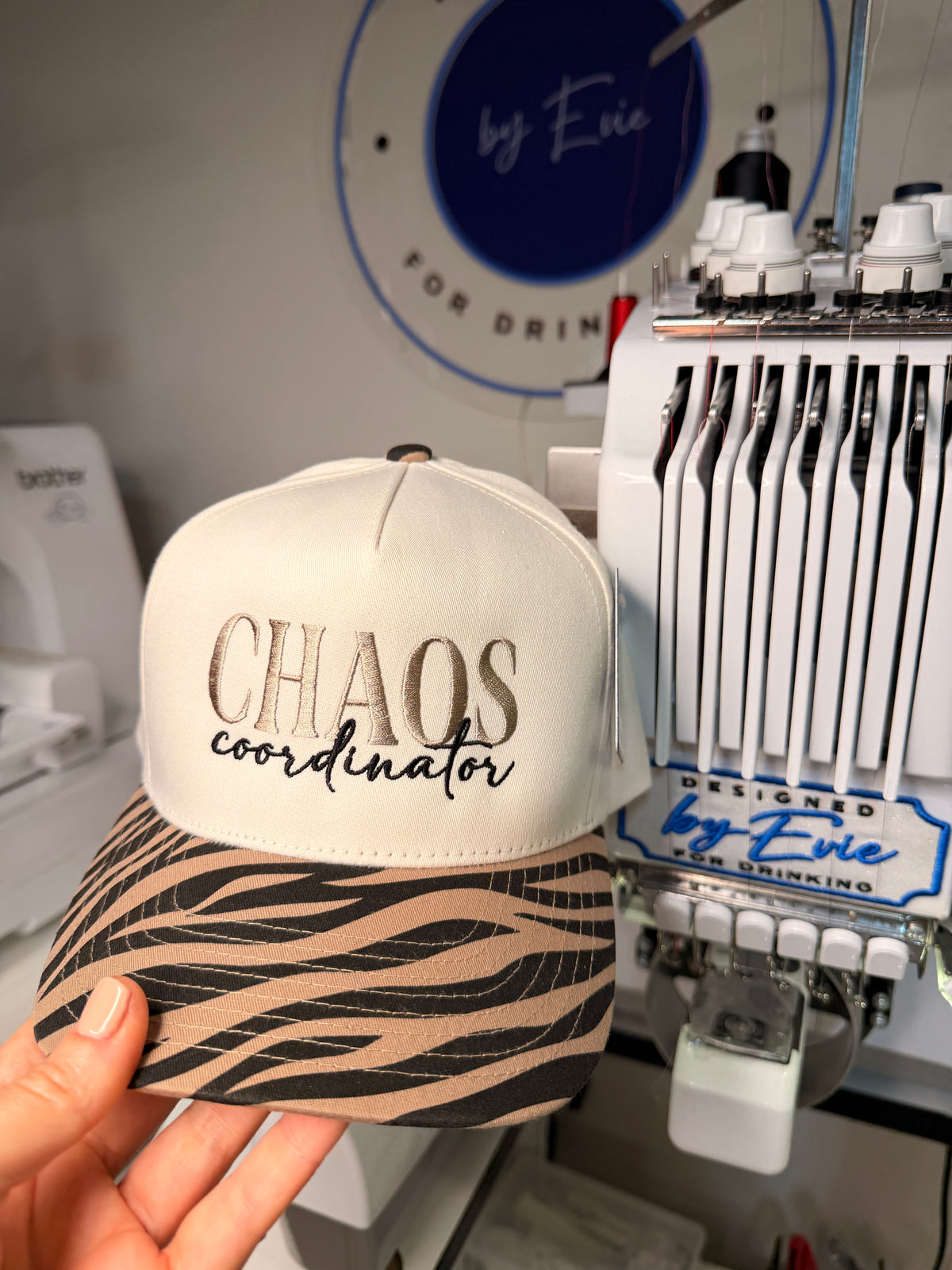 Chaos coordinator embroidered hat Chaos coordinator embroidered hat