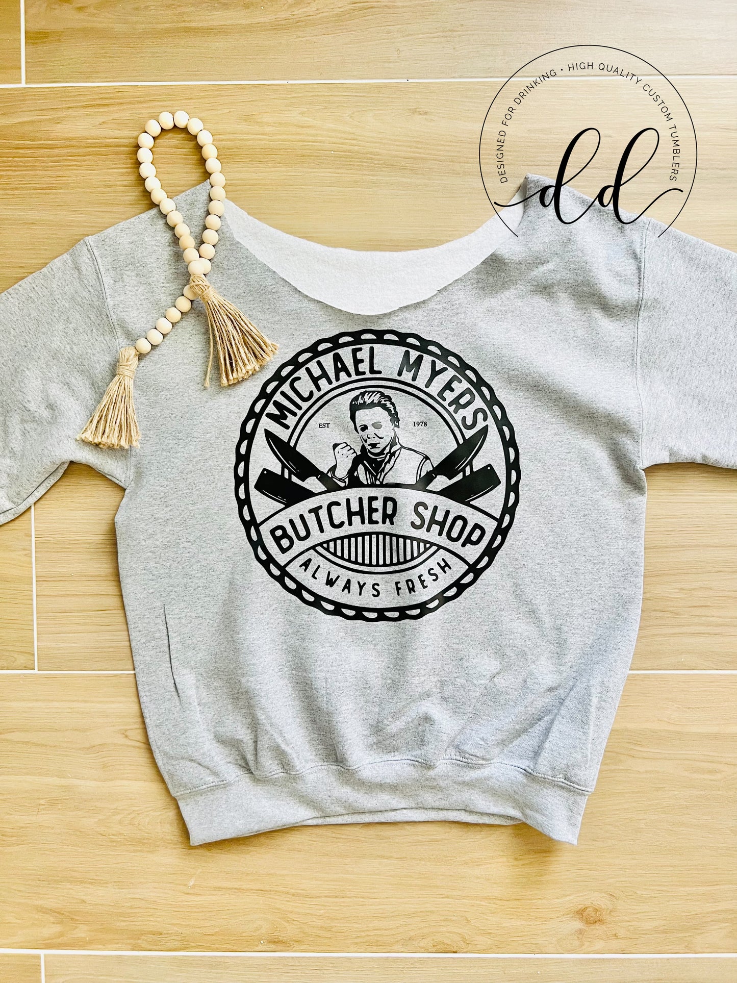 Michael M slash sweatshirt